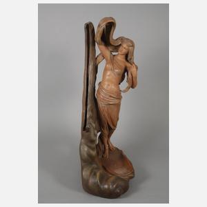 Figürlicher Salonspiegel Allegorie der Nacht