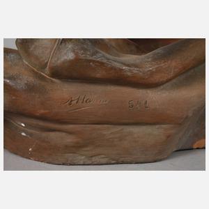 Figürlicher Salonspiegel Allegorie der Nacht