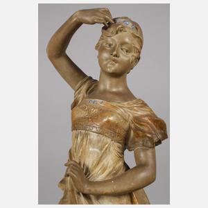 Figürlicher Salonspiegel Allegorie der Schönheit