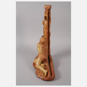 Salonspiegel als Nymphe