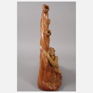 Salonspiegel als Nymphe