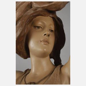 Frankreich figürlicher Salonspiegel