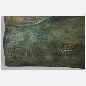 Figürlicher Spiegelhalter