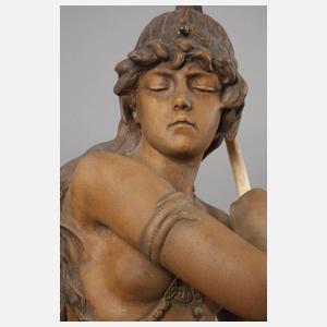 Goldscheider Wien "Amazonenkönigin"