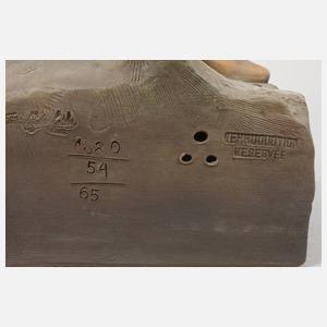 Goldscheider Wien "Amazonenkönigin"