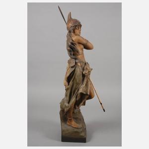 Goldscheider Wien "Amazonenkönigin"