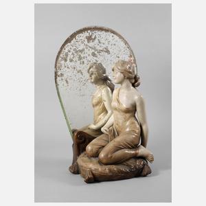 Figürlicher Salonspiegel