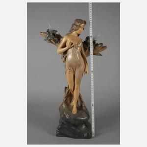 Salonlampe als Nymphe