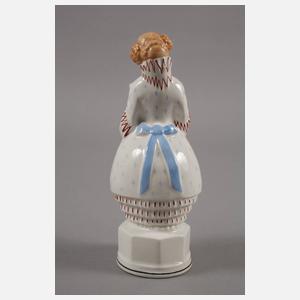 Meißen Teichert Dame mit Fächer