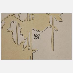 Koloman Moser, Allegorie der Mal- und Zeichenkunst