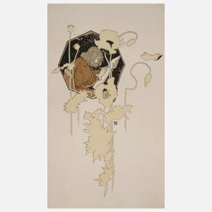 Koloman Moser, Allegorie der Mal- und Zeichenkunst