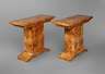 Paar Konsoltische Art déco