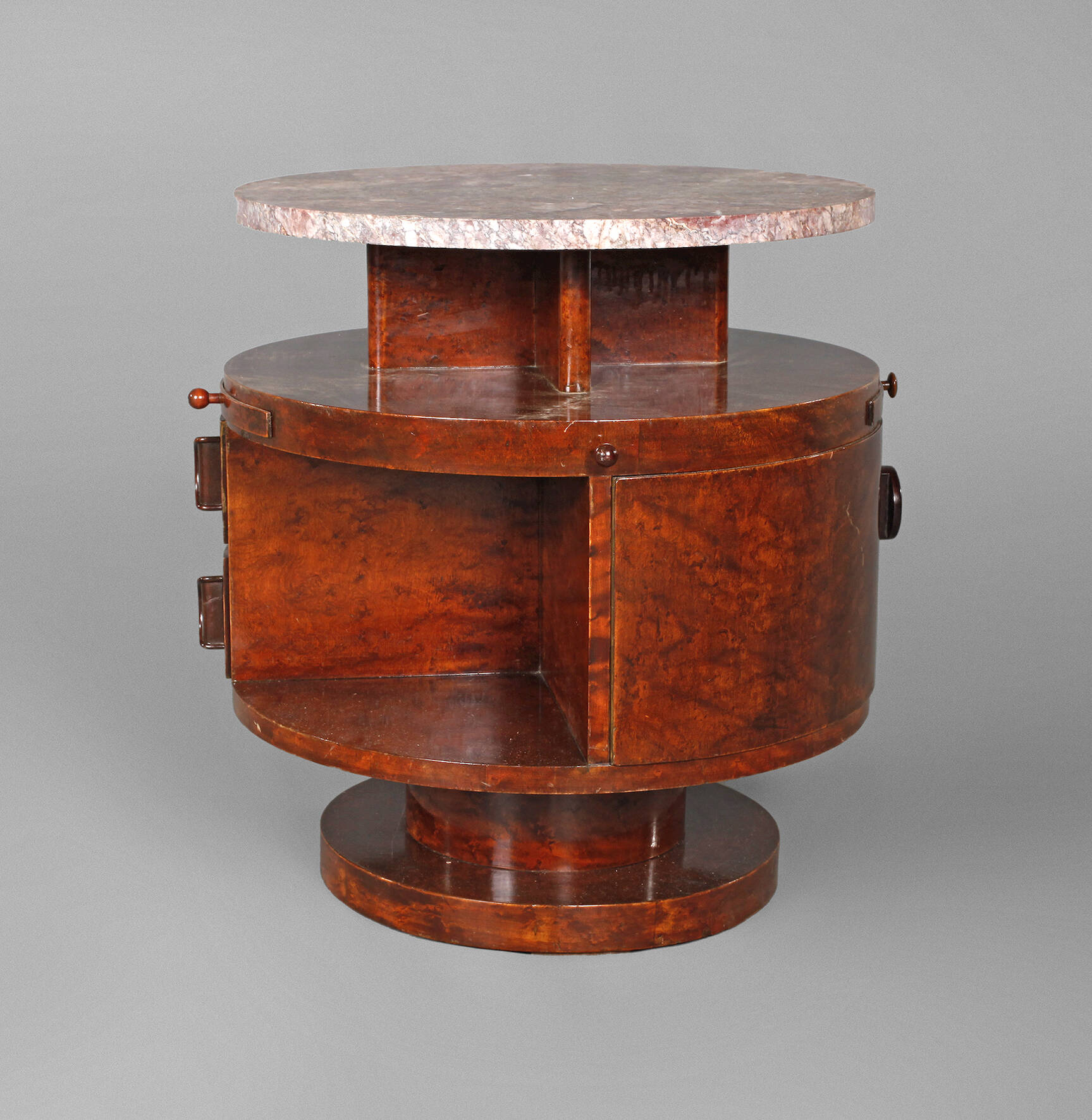 Trommeltisch Art déco