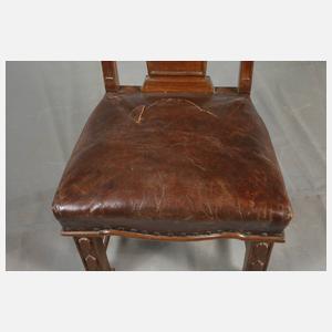 Paar Hochlehnstühle Art decó