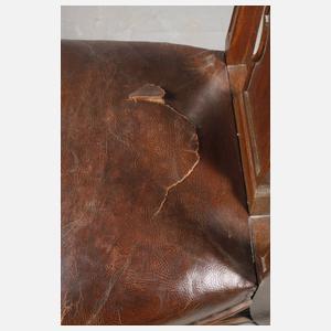 Paar Hochlehnstühle Art decó