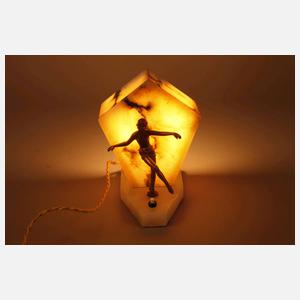 Figürliche Tischlampe