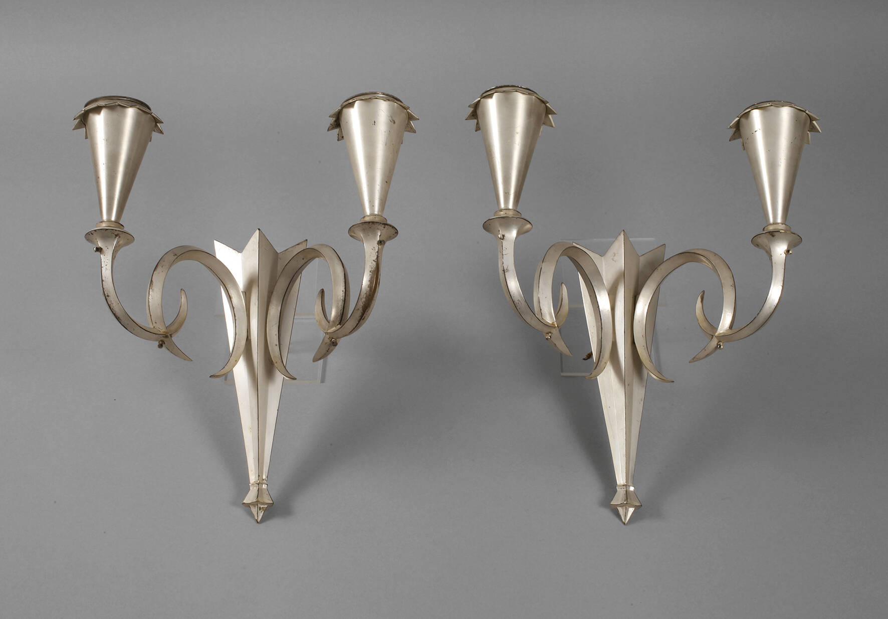 Paar Wandlampen Art déco