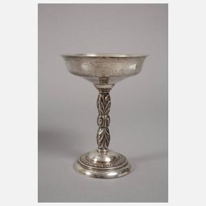 Sechs Champagnerschalen Silber