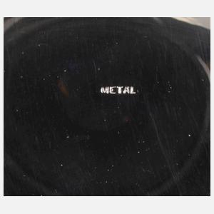 Fünfflammiger Silberleuchter Art déco