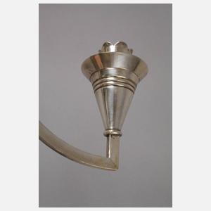 Silber Kerzenleuchter Art déco