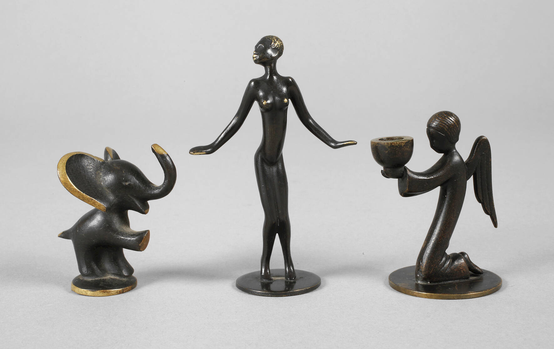 Drei Kleinbronzen Wien