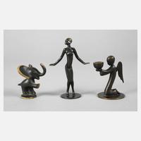 Drei Kleinbronzen Wien111