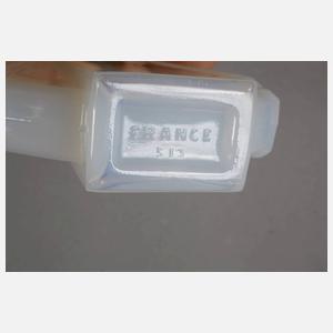 Drei französische Opalglasflakons