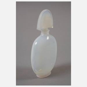 Drei französische Opalglasflakons