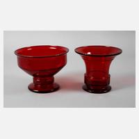 Jean Beck Schale und Vase Art déco111