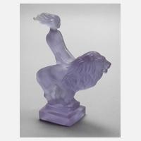 Art déco-Figur weiblicher Akt mit Löwe111