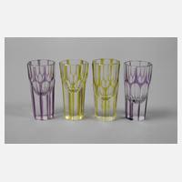 Vier Schnapsgläser Meyr´s Neffe111