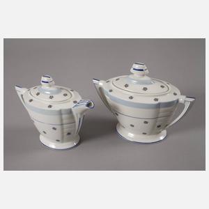 Frankreich Teeservice Art déco