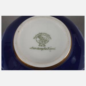 Hutschenreuther Deckeldose mit Schattenbildern