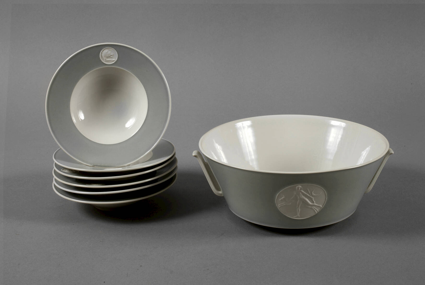 KPM Berlin Set Dessertschalen "Arkadia"