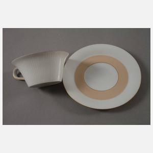 Nymphenburg vier Mokkatassen "Adonis"