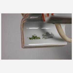 Rosenthal Paar Tischleuchten "Indra"