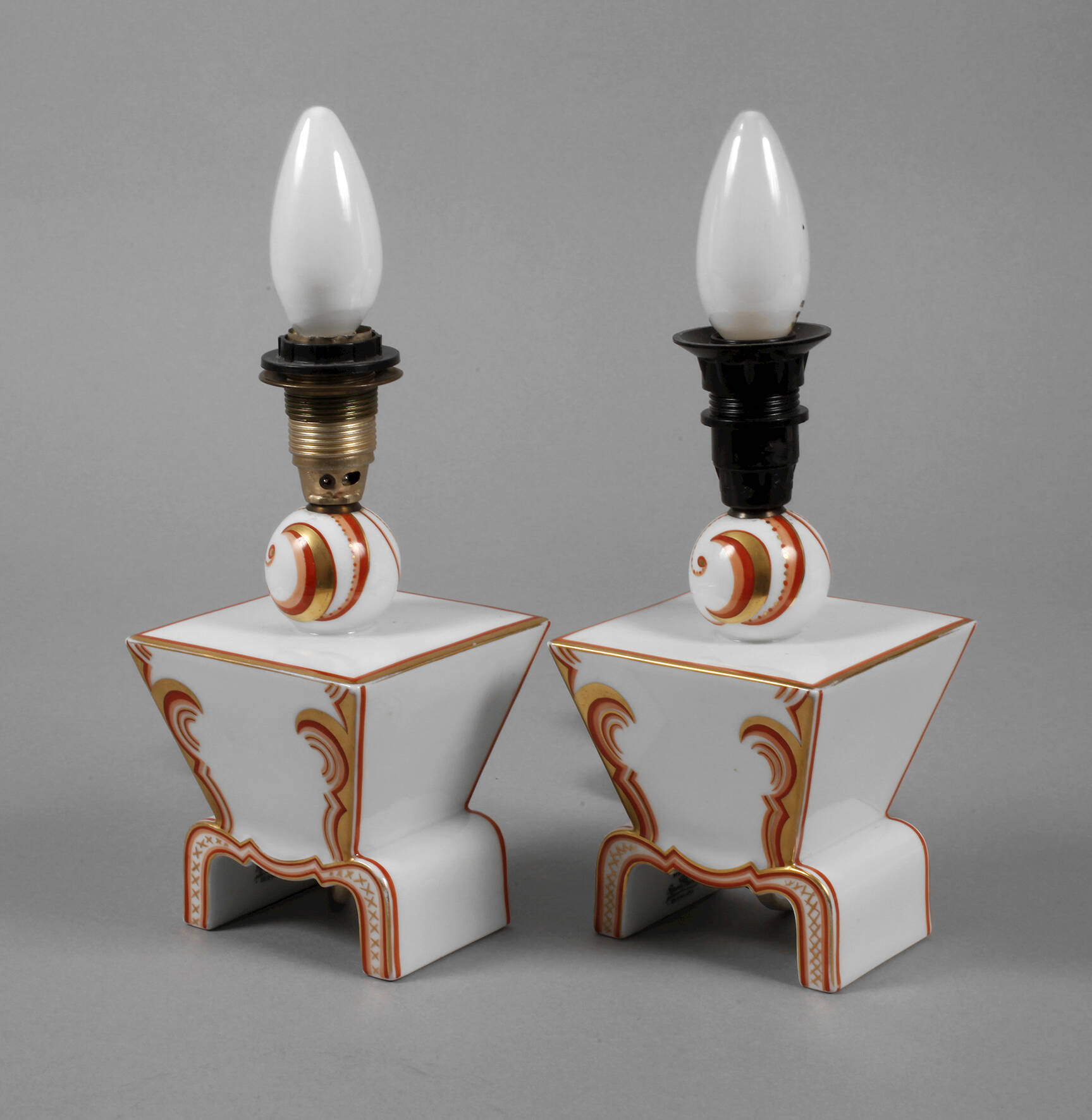 Rosenthal Paar Tischleuchten "Indra"