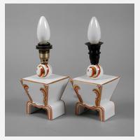 Rosenthal Paar Tischleuchten "Indra"111