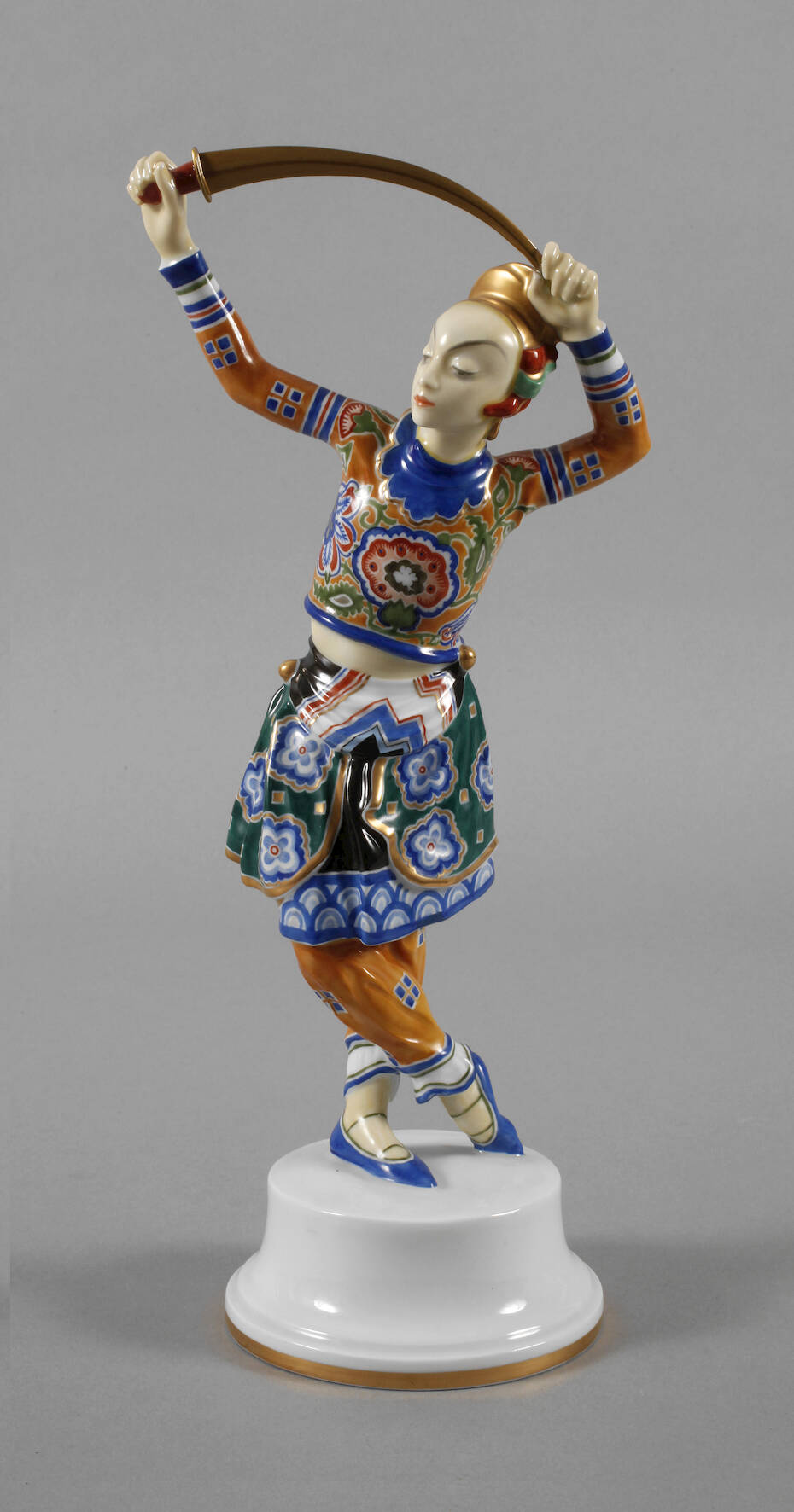 Rosenthal "Säbeltänzer Tschaokium (Joachim von Seewitz)"