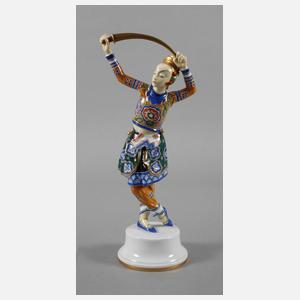Rosenthal "Säbeltänzer Tschaokium (Joachim von Seewitz)"