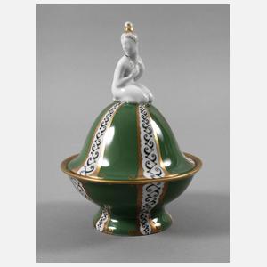 Schumann Arzberg figürliche Deckeldose