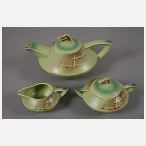 Teeservice Spritzdekor