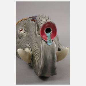 Wasserspeier Elefantenkopf