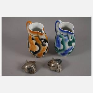 Leuchtenburg zwei Kakaokannen