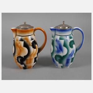 Leuchtenburg zwei Kakaokannen