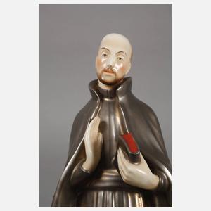 Karlsruhe Heiliger Ignatius mit Silberoverlay