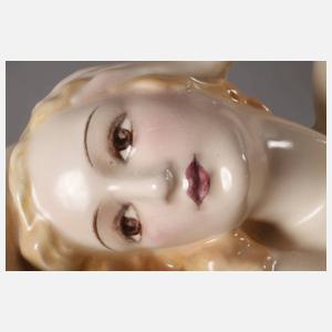 Keramos Wien "Kniender Frauenakt"