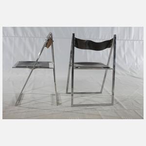 Vier Klappstühle "Hülsta"