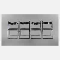 Vier Klappstühle "Hülsta"111