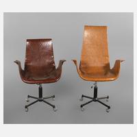 Zwei Sessel Fabricius Preben und Jørgen Kastholm111